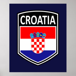 Nationaal - Kroatië Poster