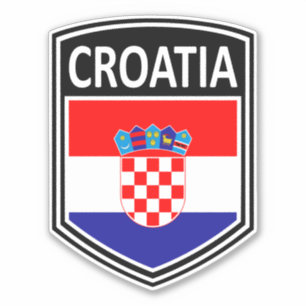 Nationaal - Kroatië Sticker