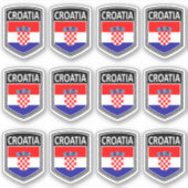 Nationaal - Kroatië Sticker (Voorkant)