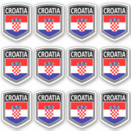 Nationaal - Kroatië Sticker