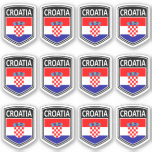 Nationaal - Kroatië Sticker