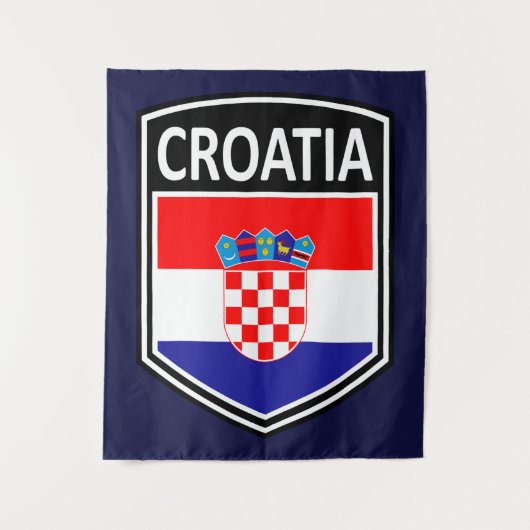 Nationaal - Kroatië Wandkleed (Voorkant)