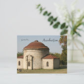 Nationaal kunstmuseum in de Sheki Azerbeidzjan Briefkaart (Staand voorkant)