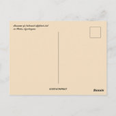 Nationaal kunstmuseum in de Sheki Azerbeidzjan Briefkaart (Achterkant)
