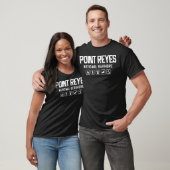 Nationaal kustgebied Point Reyes T-shirt (Unisex)