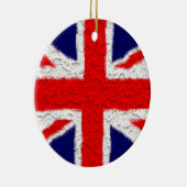 Nationaal land van de vlag van de Unie van boniet Keramisch Ornament (Rechts)