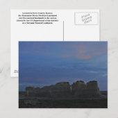 Nationaal landmerk monument voor Rocks Briefkaart (Voorkant / Achterkant)