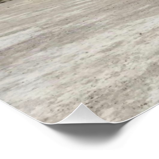 Nationaal landmerk monument voor Rocks Perfect Poster (Hoek)