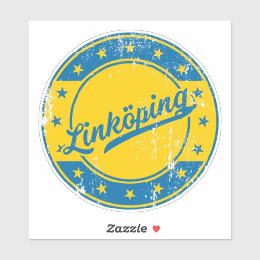 Nationaal - Linköping Sverige | Sticker Zweden (Vel)