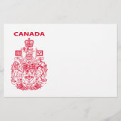Nationaal logo van Canada Flyer (Voorkant)