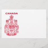 Nationaal logo van Canada Flyer (Achterkant)