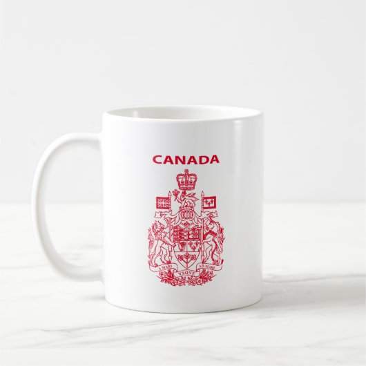 Nationaal logo van Canada Koffiemok (Links)