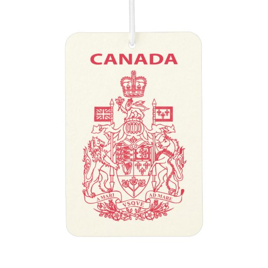 Nationaal logo van Canada Luchtverfrisser (Voorkant)