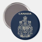 Nationaal logo van Canada Magneet (Voorkant / Achterkant)