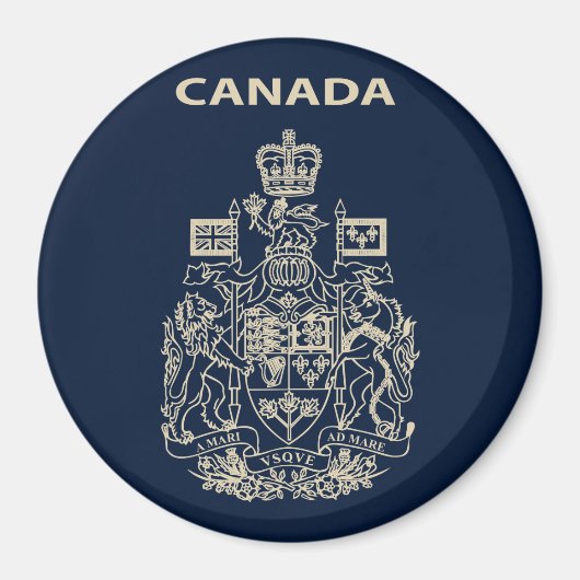 Nationaal logo van Canada Magneet (Voorkant)