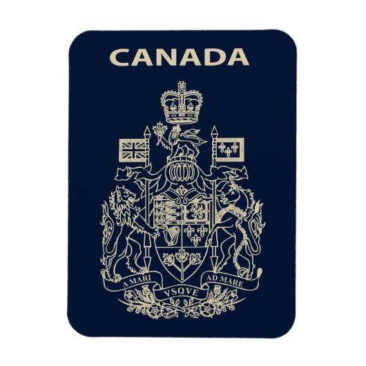 Nationaal logo van Canada Magneet (Verticaal)