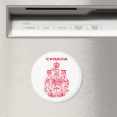 Nationaal logo van Canada Magneet (Insitu (Vaatwasser))
