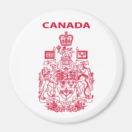 Nationaal logo van Canada Magneet (Voorkant)