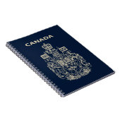 Nationaal logo van Canada Notitieboek (Rechterzijde)