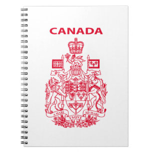 Nationaal logo van Canada Notitieboek
