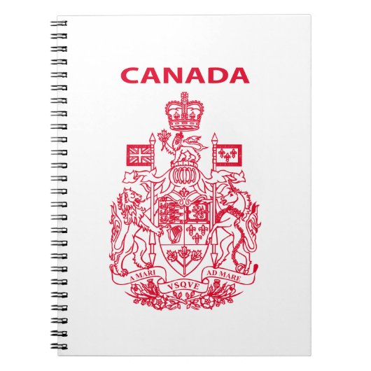 Nationaal logo van Canada Notitieboek (Voorkant)