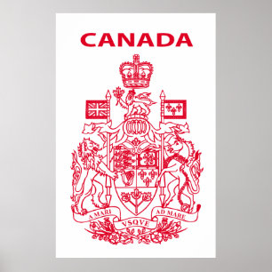 Nationaal logo van Canada Poster