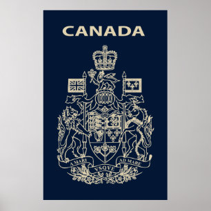 Nationaal logo van Canada Poster