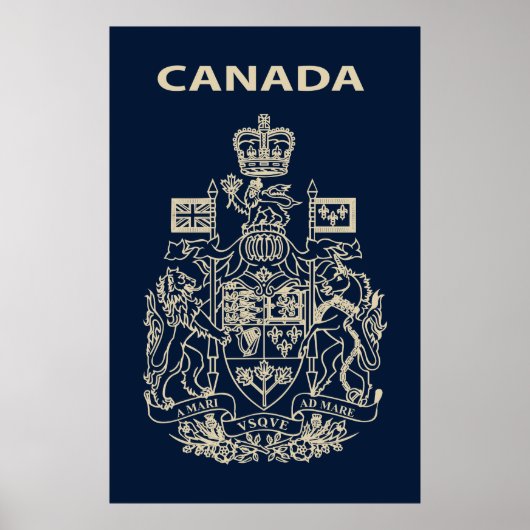Nationaal logo van Canada Poster (Voorkant)