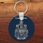 Nationaal logo van Canada Sleutelhanger (Voorkant)
