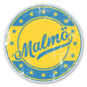 Nationaal - Malmö Sverige | Sticker Zweden (Voorkant)