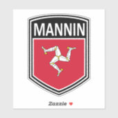 Nationaal - Mannin Sticker (Vel)