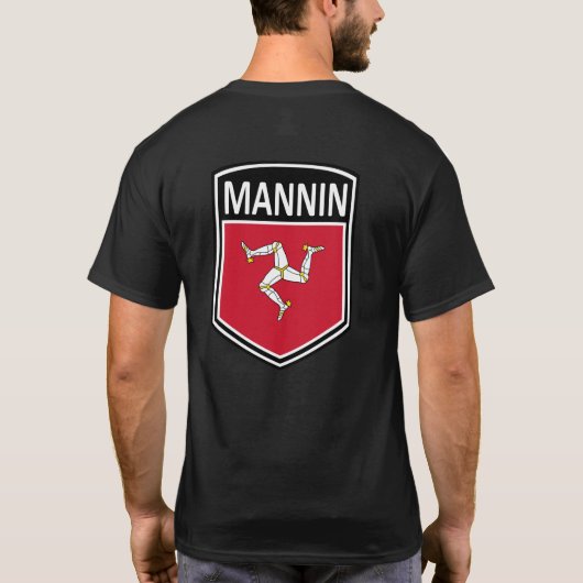 Nationaal - Mannin T-shirt (Achterkant)