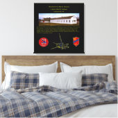 NATIONAAL MARINIERSMUSEUM MONTFORD POINT CANVAS AFDRUK (Insitu (Slaapkamer))