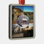 Nationaal militair park Pea Ridge Metalen Ornament (Rechts)