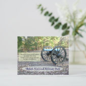 Nationaal Militair Park Shiloh Briefkaart (Staand voorkant)