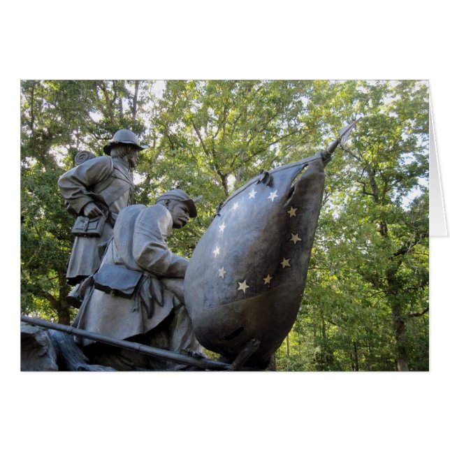 Nationaal militair park Tennessee Monument Shiloh (Voorkant Horizontaal)