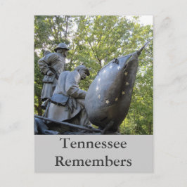 Nationaal militair park Tennessee Monument Shiloh Briefkaart