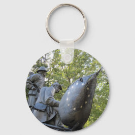 Nationaal militair park Tennessee Monument Shiloh Sleutelhanger