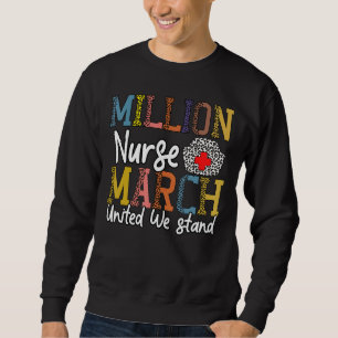 Nationaal Miljoen Verpleegster March United We Sta Trui