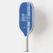 Nationaal monogram pickleball paddle (Links)