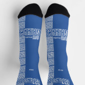 Nationaal monogram sokken (Top)