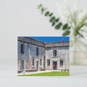 Nationaal monument Castillo de San Marcos, FL Briefkaart (Staand voorkant)