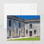 Nationaal monument Castillo de San Marcos, FL Briefkaart (Voorkant / Achterkant)