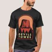 Nationaal monument Devils Tower WY T-shirt (Voorkant)