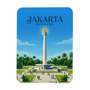 Nationaal Monument (Monas) Indonesië Magneet