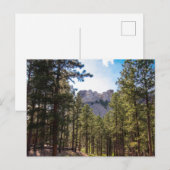 Nationaal Monument Mount Rushmore, South Dakota Briefkaart (Voorkant / Achterkant)