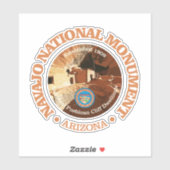 Nationaal Monument Navajo (NM) Sticker (Vel)