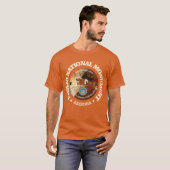 Nationaal Monument Navajo (NM) T-shirt (Voorkant volledig)