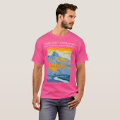 Nationaal Monument Oregon Camping Wandelen T-shirt (Voorkant volledig)