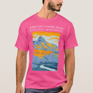 Nationaal Monument Oregon Camping Wandelen T-shirt